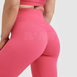 เลกกิ้งผู้หญิงเอวยางยืดโพลีเอสเตอร์สแปนเด็กซ์กางเกงฟิตเนส - Product Image 6