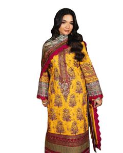 <b>Yellow</b> Salwar Kameez for Eid Wedding Beach Occasions-Most Beautiful <b>Women's</b> Wear Viscose Material Moisture Wicking Quick - Product Image 1