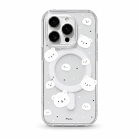 Étui de téléphone magnétique sans fil en TPU+PC durable avec motif personnalisé et placage électrolytique pour les séries 11-17 – Fournisseur direct d'usine OEM/ODM