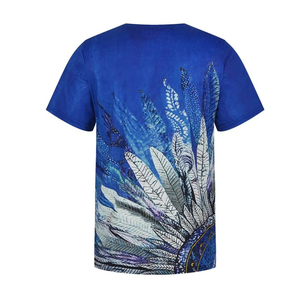 Camiseta de Algodón Texturizado para Hombre, Tela Premium, Estilo Casual, Moda Urbana de Verano - Product Image 2
