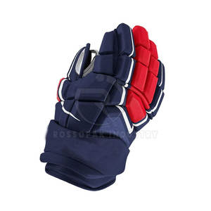 Gants de hockey sur glace junior 260GSM, design extensible, protection complète des doigts, antidérapants, fermeture à enfiler, options personnalisables pour - Product Image 4
