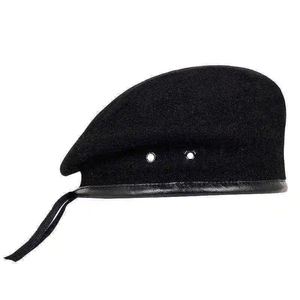 Best Quality OEM <b>Beret</b> Cap Customizable Polyester Outdoor Parade Hats for Ceremony Hot Sale Fashion Style - Product Image 4
