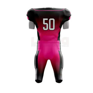 Uniformes de football américain élégants, uniformes d'équipe personnalisés OEM, fabricant en gros, vêtements de football américain respirants - Product Image 2