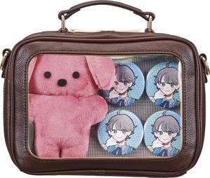 Tsuletette MUI Bolso de hombro marrón informal con tipo de cierre de cremallera - Product Image 4