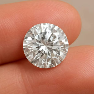 Diamant synthétique exclusif rond brillant 1,05 ct couleur D VVS2 certifié IGI, coupe excellente, pierre de bijouterie - Product Image 1