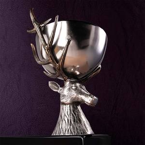 ถังน้ำแข็งอะลูมิเนียมสองชั้น ลายแนวตั้ง ทำด้วยมือ ของใช้บาร์สุดหรู สำหรับโปรโมชั่นคริสต์มาส ของ Zahid Exports - Product Image 2