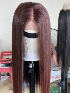 100% perruques de cheveux humains 13x4 13x6 dentelle transparente perruque de cheveux humains pre-plucked dentelle perruque os lisse - Product Image 3