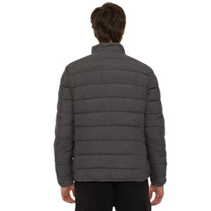 Chaqueta de Plumón para Hombre, Personalizada, Completamente Impermeable, con Cuello Alto, para Invierno, Transpirable, Resistente al Viento, con Cierre, Diseño a Cuadros, Ligera - Product Image 2