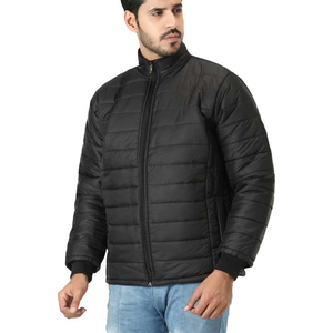 Veste matelassée personnalisée haut de gamme pour homme et femme, manteau d'hiver, imperméable, fermeture éclair, doublure en nylon sublimé, fabriqué par un fournisseur - Product Image 2