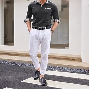 Ropa deportiva de golf de manga corta de algodón 100% de alta calidad OEM para hombre, estampado de diseño personalizado para Polos fabricados por Dress Sports - Product Image 3