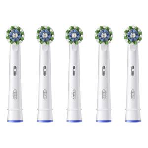 Têtes de brosse à dents de rechange Oral-B Cross Action Pro blanches, lot de 5, pour brosse à dents électrique - Product Image 1