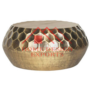 Meubles de Table basse de conception de corail en métal de fonte d'aluminium pour le décor de salon Table basse de luxe - Product Image 5