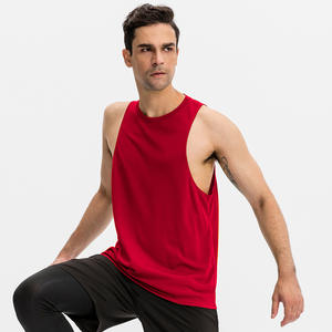 OEM 25-26 servicios Venta caliente Hombres Verano Camiseta sin mangas Ropa deportiva Hombres Mejor estilo Camiseta sin mangas para hombres - Product Image 5
