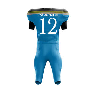 Hommes Nouveau Design Uniforme Football Américain avec Manches Courtes Logo Personnalisable OEM Service Maillot Football Américain - Product Image 4