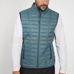 Nouvelle conception, col montant, veste sans manches pour homme, légère, respirante, vêtement d'extérieur pour l'hiver - Product Image 2