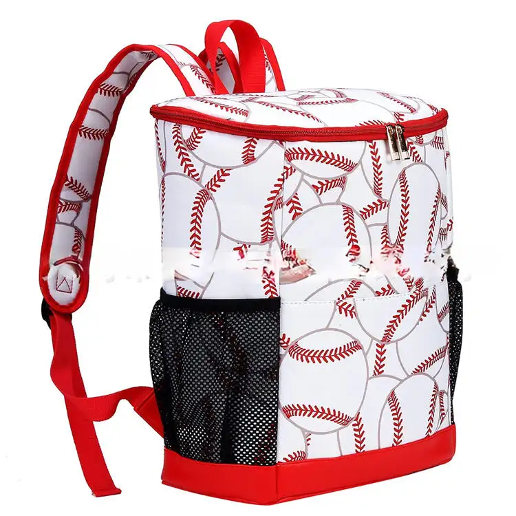 Borsa da Baseball con borsa a maglia da calcio pesante con tracolla regolabile per accessori sportivi