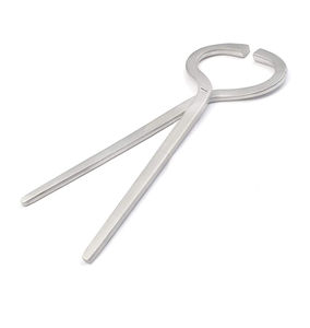 Probador de pezuñas, herramienta de resorte de vanadio cromado ajustable para cuidado veterinario equino, instrumento de diagnóstico de precisión duradero - Product Image 2