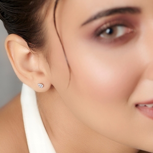 Boucles d'oreilles en diamant de laboratoire en forme de poire | Bijoux de fiançailles et de mariage de luxe en or jaune 18 carats - Product Image 3