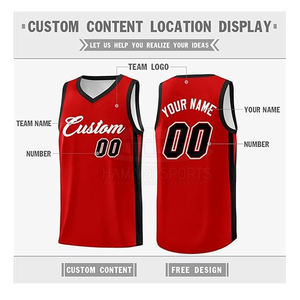 Maillot de basket-ball personnalisé Sublimation Polyester séchage rapide évacuation de la sueur maillot de basket-ball - Product Image 3
