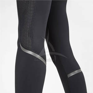 Vêtements de mode Nouveau style Vente en gros 2025 Couleur personnalisée Leggings pour femmes Taille haute Taille élastique Solide Léger Respirant - Product Image 5