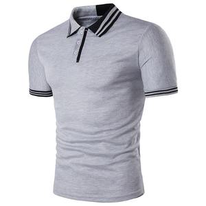 T-shirt pour homme en polyester/coton tricoté, design personnalisé de haute qualité, avec logo et tailles sur mesure, commandes en gros - Product Image 6