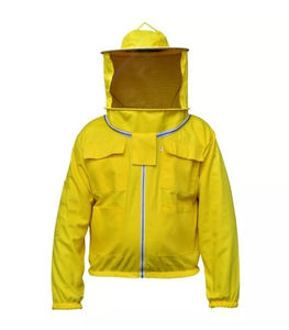 Chaqueta de mono de apicultura transpirable profesional de talla grande personalizada, uniformes ventilados para apicultores, chaquetas de poliéster - Product Image 5