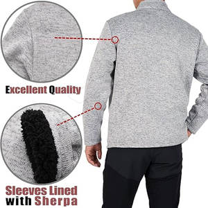 Veste polaire Sherpa de haute qualité pour hommes Streetwear d'hiver à la mode dans le style de la rue - Product Image 6