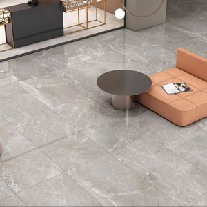 Carreaux en porcelaine émaillée au design italien moderne Zenetta gris antidérapant pour villas centres commerciaux écoles - Product Image 1