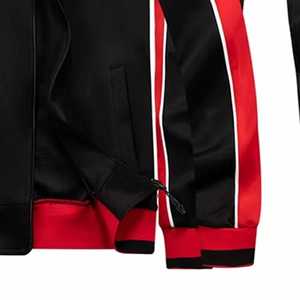 Mejor cantidad al por mayor último diseño llano hombres chándales precios bajos Color sólido hecho a medida hombres chándal - Product Image 5