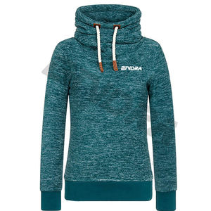 Vente en gros OEM de sweatshirts à capuche avec logo personnalisé brodés en polaire costumes pour femmes vente en gros de sweatshirts courts jogger - Product Image 1