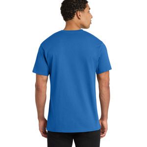 เสื้อยืดคอกลมผู้ชาย ผ้าฝ้ายพรีเมียม แขนสั้น เรียบง่าย สบายๆ เสื้อยืดลำลองผ้าฝ้ายน้ำหนักเบา แขนสั้น สำหรับผู้ชาย - Product Image 4