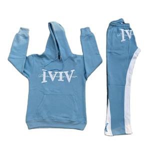 ชุดวอร์มมีฮู้ดสำหรับผู้ชายชุดวอร์มผ้าคอตตอนทรงเข้ารูปพิมพ์โลโก้ออกแบบได้ตามต้องการ - Product Image 1