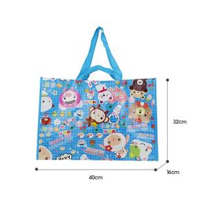 ถุงช้อปปิ้งผ้า PP ทอแบบกำหนดเองได้ พร้อมหูหิ้วและบรรจุภัณฑ์ขนาดตามสั่ง - อเนกประสงค์ - Product Image 6