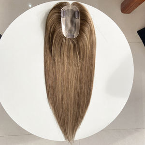 Topper de Cabello Humano Europeo Ruso 3x5.5, 100% Natural con Clip, Fácil de Usar para Mujeres con Pérdida de Cabello, Stock al por Mayor - Product Image 5