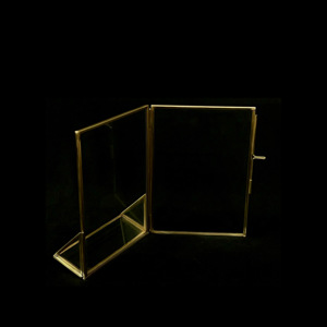 Top Quality Brass and Glass <b>Photo</b> <b>Frame</b> for Desktop Table Wholesale Modern Home Decor <b>Frame</b> Picture Gold Picture Holder - Product Image 6