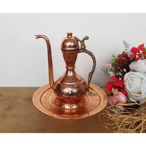 Théière à café arabe moderne de qualité supérieure, faite à la main en acier inoxydable, écologique, couleur personnalisable, utilisation en café, ustensiles de cuisine, carafe - Product Image 1