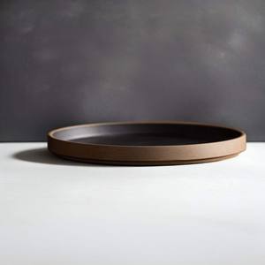 Industria tendencia hueso China cargador placa Hotel Catering ensalada servir utensilios de cocina plato redondo conjunto de 3 Hotel Catering usado - Product Image 2