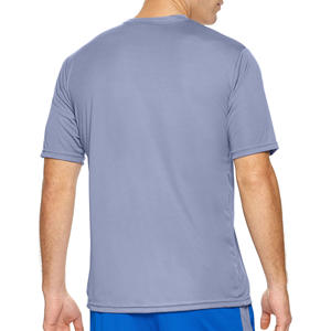 Camiseta de Algodón Grueso para Hombre, Color Sólido, Talla Grande, Transpirable, Ecológica, de Secado Rápido, Diseño Liso, Alta Calidad - Product Image 6