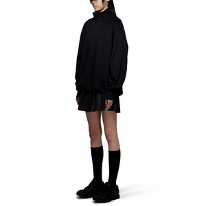 High Quality Custom New Fashion Winter Women's Lapel Sweatshirt 100% Cotton French Terry Oversized Shoulder Eco-Friendly - Product Image 6