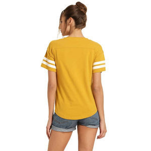 Camisetas de Verano para Mujer, Diseño Personalizado de Alta Calidad, Cuello Redondo, Manga Corta, Lona Transpirable de 220g, Impresión Digital, Secado Rápido - Product Image 3