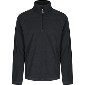 Sudadera Térmica de Forro Polar para Hombre, de Spandex/Poliéster, con Cierre de Cremallera de Cuarto, Transpirable, que Absorbe la Humedad, Ajuste Regular, para Otoño, Venta al por Mayor - Product Image 2