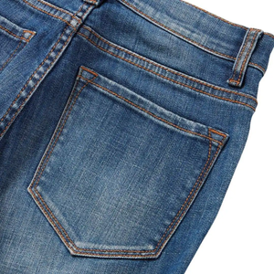 Pakistan Manufacturer High Quality Mid Waist Light Blue White Washed Full Length <b>wide</b> <b>Leg</b> Flare <b>Jean</b> Pants <b>For</b> Women - Product Image 4