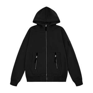 Haute Qualité Casual Stones Imprimer Sweat À Capuche Surdimensionné Mode Sweat Fermeture Éclair Brodé Technique XXS Saison-Automne En Gros - Product Image 1