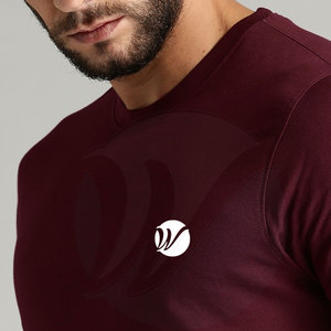 Camiseta Personalizada para Hombre, Transpirable, de Secado Rápido, Ecológica, 220g, Algodón y Poliéster, Color Sólido, para Uso en Exteriores, Disponible en Stock - Product Image 5
