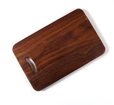 Tabla de cortar de madera de acacia respetuosa con el medio ambiente para cocinar a diario, tabla de cortar de madera de teca rústica para cocina y comedor, uso en hoteles - Product Image 4