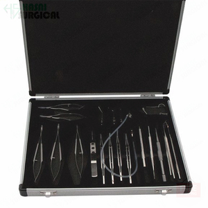 Juego de 21 Piezas de Instrumentos Quirúrgicos Oftálmicos de Acero Inoxidable para Cirugía de Cataratas, Herramientas de Microcirugía Ocular, Certificación CE, Grado A+ - Product Image 5