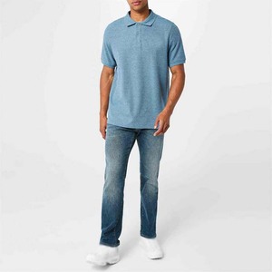 Polo de algodón para hombre de talla grande, manga corta, ropa informal al por mayor, ropa de calle, estampado bordado, manga corta - Product Image 5