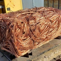 Fil de cuivre Millberry rouge vif de haute qualité, 99,99 % de cuivre pur, épaisseur 8 mm-10 mm, paquet d'une tonne, origine américaine - Meilleure vente