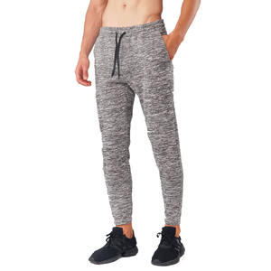 SPORTAR INT-Conjunto de pantalones de jogging grises hechos en fábrica para hombre, estilo informal de alta calidad, mezcla de algodón y poliéster, cintura elástica - Product Image 1