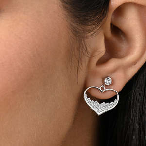 Boucles d'oreilles pendantes en argent sterling 925 de qualité supérieure pour femmes et filles, accessoire de mode - Product Image 4
